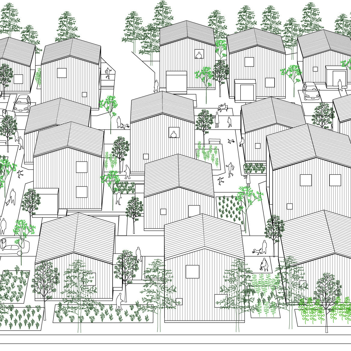 平内の戸建団地計画